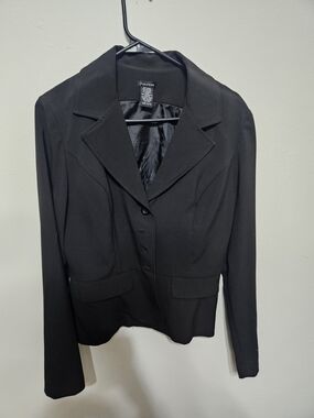 Maurices Black Women's Tailored Blazer Jacket